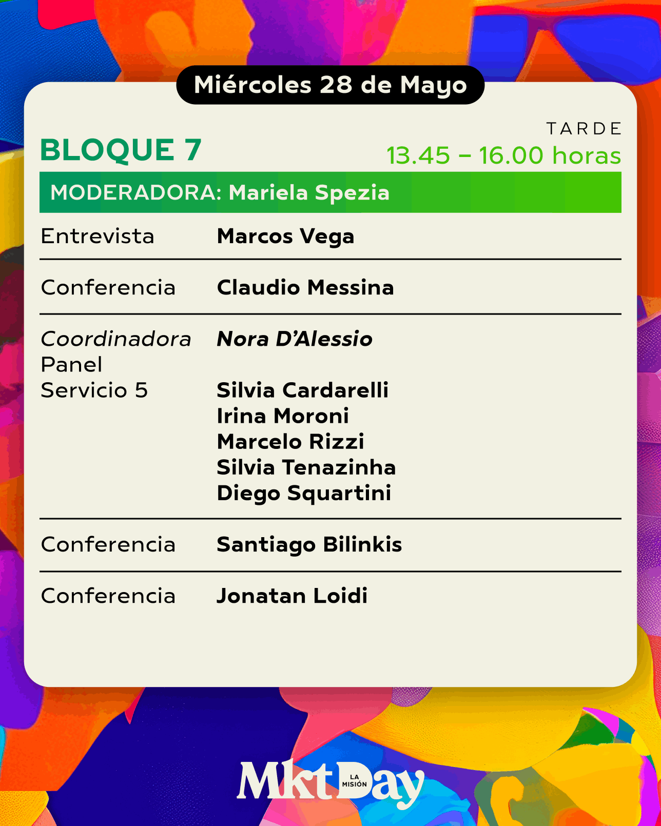 Cronograma 28 Mayo - Parte 3